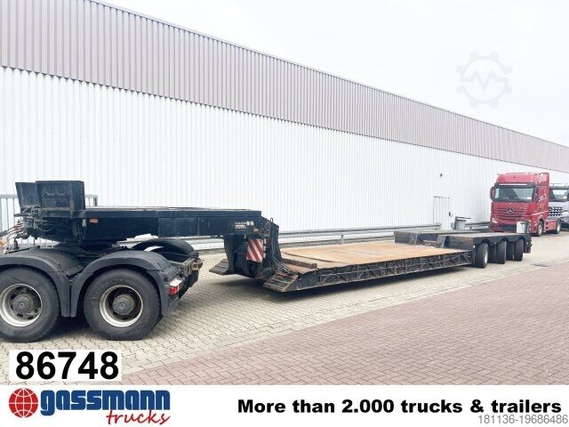 Низкорамный полуприцеп Nooteboom Euro-54-03, Schwanenhals abfahrbar, Hydr.