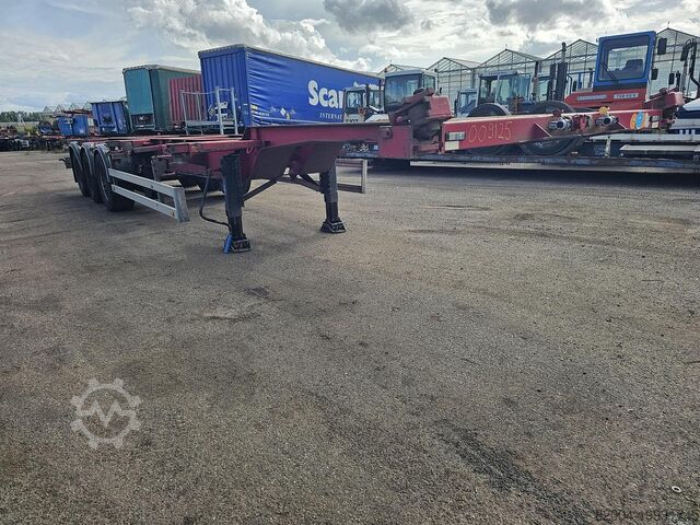 Контейнерные перевозки HAPPY TRAILER OZC 42-327 |40 FOOT HIGHCUBE CHASSIS| SAF DISC|...