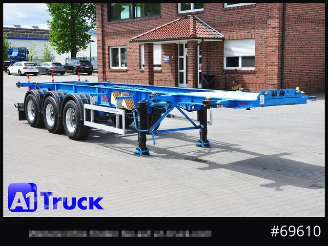 Полуприцеп с сменным кузовом ROHR ADR, Alufelgen, 20- 30 Fuss Container