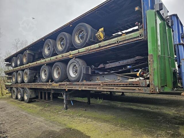 Планшетный Van Hool 3B073 |3 AXLE FLATBED  | STACK OF 5 SEMITRAILER...