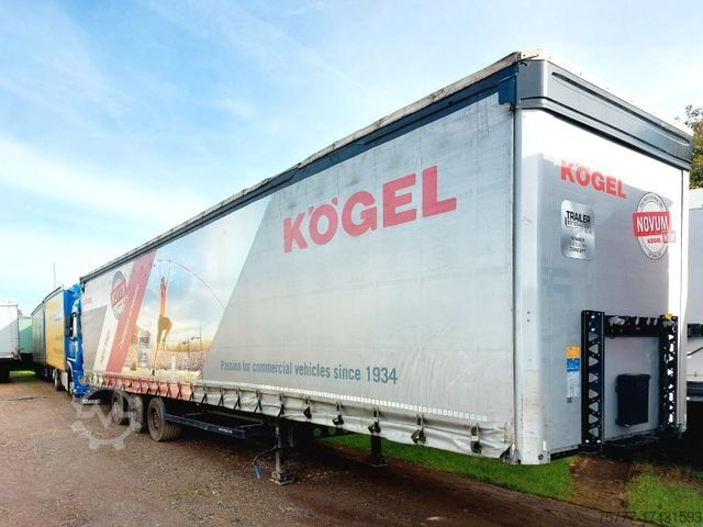 Открытый полуприцеп с тентом KÖGEL S24 Tautliner Mega-SAF-Edscha