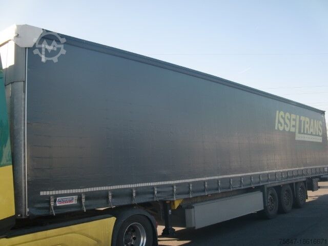 Прицеп с бортовой платформой и брезентом Schmitz Cargobull SCS 24 lang 15.00 Lenkachse Powercurtain