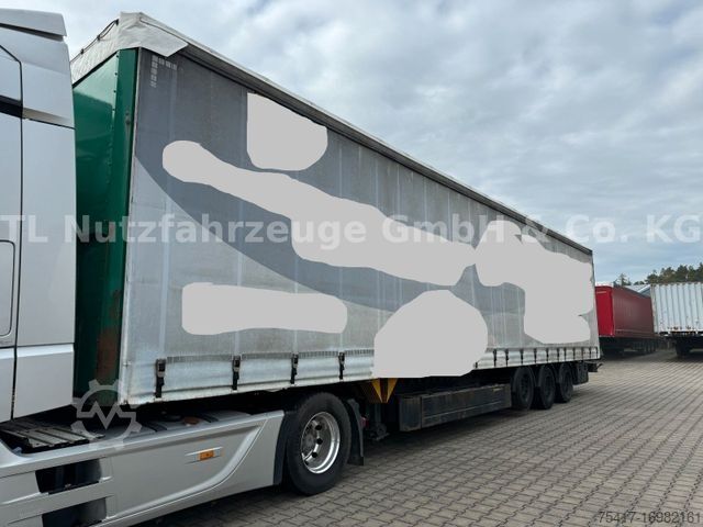 Открытый полуприцеп с тентом BERGER SAPL 24LTMN light*Mega*Edscha Verdeck*Lift*