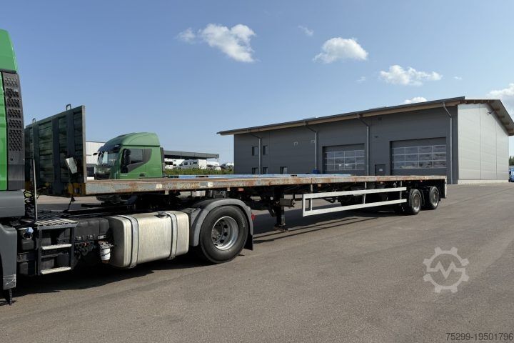 Открытый полуприцеп Goldhofer Typ SPZ-DI2 Offene Brücke / Swiss-Vehicle