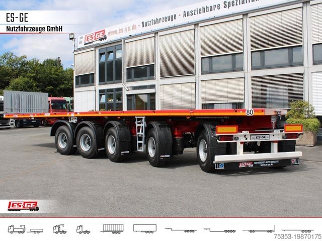 Полуприцеп с рабочей платформой FAYMONVILLE MAX Trailer MAX410 Ballastauflieger