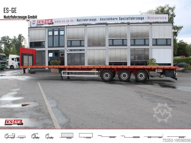 Полуприцеп с рабочей платформой ES-GE 3-Achs Sattelanhänger - Rungen + CV