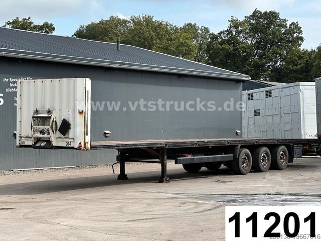 Полуприцеп с рабочей платформой KRONE SD Plateu Auflieger Strohauflieger BPW