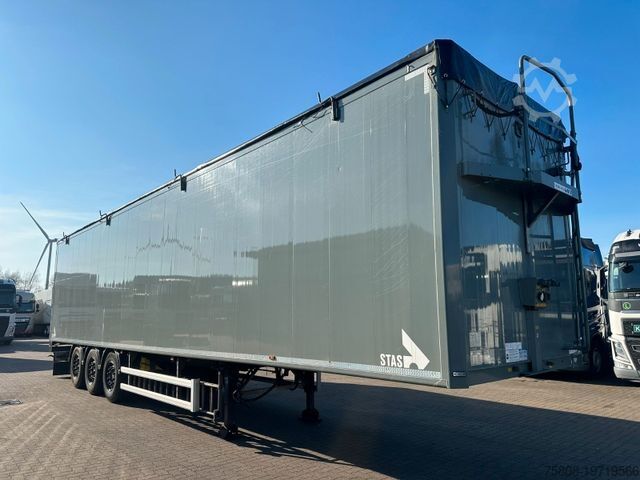 Полуприцеп с подвижным полом STAS S300ZX Walkingfloor 10mm Funk 2xLiftachse