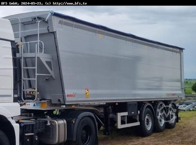 Полуприцеп-самосвал BENALU BULKLINER S  Kippauflieger Vollaluminium 51,5 m³
