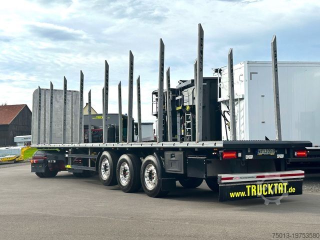 Лесовозный полуприцеп  Plateau f. Rund- u. Schnittholz, MIETEN?