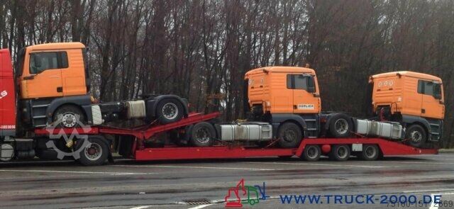 Полуприцеп-автовоз  Estepe 3 Achs LKW-Baumaschinen Tieflader