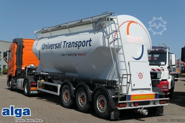 Силосный полуприцеп FELDBINDER EUT 37.5, 1 Kammer, 37m³, SAF, Luft-Lift