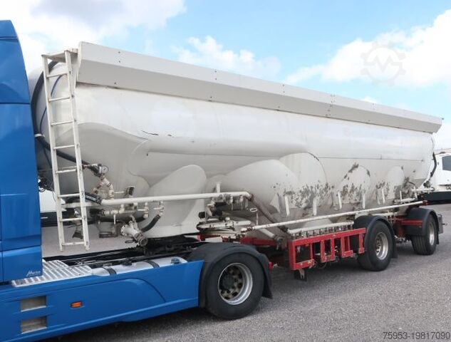 Силосный полуприцеп Koehler BSCX31/51/7A liegend Silo 51m³ Lenkachse