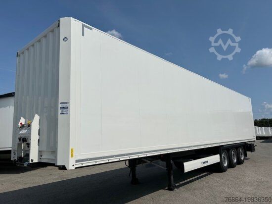 Фургон-полуприцеп KRONE DRY LINER SDK 27, KOFFERAUFLIEGER, DOPPELSTOCK, LIFTACHSE,  ZURSCHIENEN