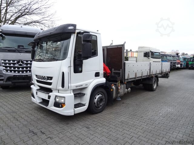 Бортовой грузовик Iveco EuroCargo 120E25 Fassi F38