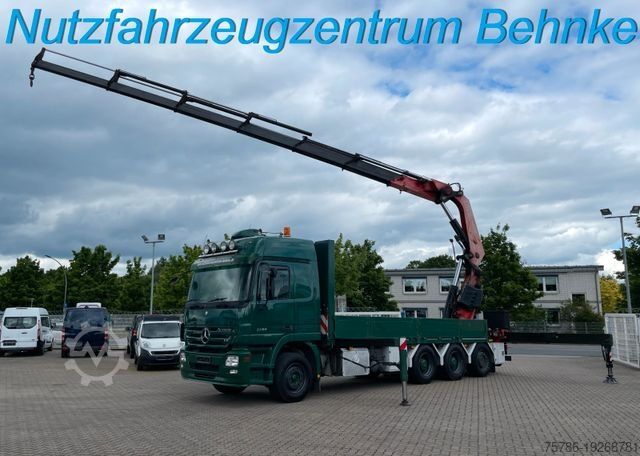 Бортовой грузовик MERCEDES-BENZ Actros 3251 L/ V8/ Fassi F 660 AXP.25/ 16m=3.1t