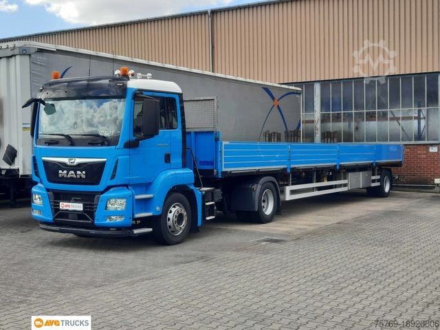 Бортовой грузовик MAN 18.360 TGS Pritschensattelzug 12,8 m gelenkt