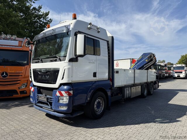 Бортовой грузовик MAN TGX 26.440 6X2 Palfinger PK42502
