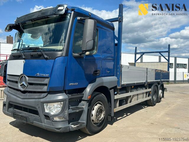 Грузовик с бортовой платформой (открытый) Mercedes-Benz Actros 2543/ Injektor Problem/Lift-Lenk
