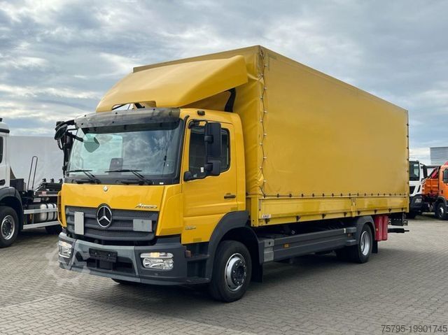 Бортовой грузовик MERCEDES-BENZ Atego 1224 L  Pritsche LBW LBW 1.5to