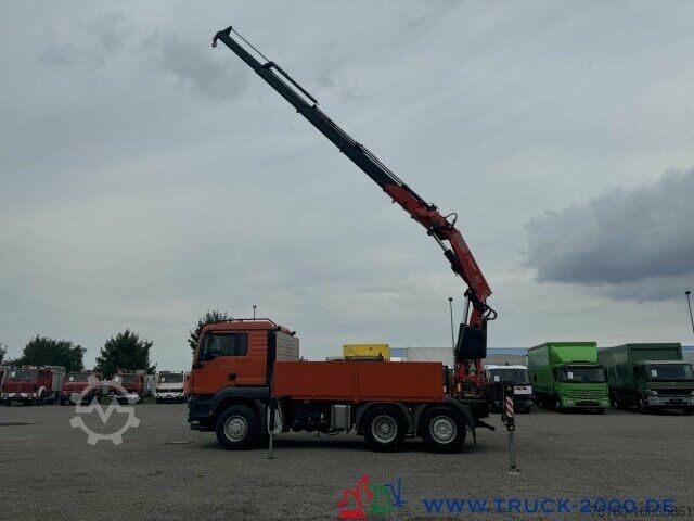 Бортовой грузовик MAN TGS 28.480 6x4H FASSI F365 8m4t AHK41t Lenkachse