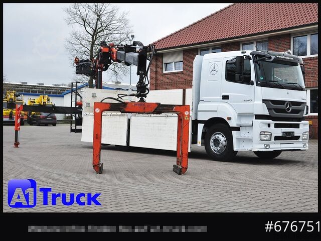 Бортовой грузовик MERCEDES-BENZ Axor 2543,  Atlas 170.2  Kran, Lift-Lenkachse,
