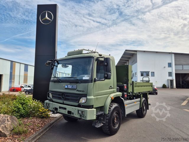 Бортовой грузовик MERCEDES-BENZ Atego 1018 A 4x4 Pritsche Singlebereift  7 Stück