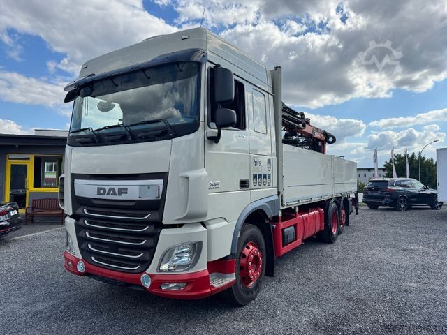 Бортовой грузовик DAF XF 440 / Atlas Kran 145.2 Bj 2017 /HU 02/2026