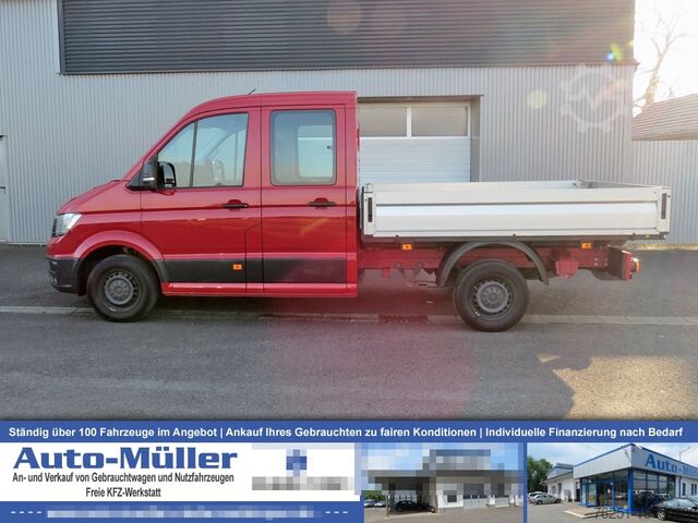 Грузовик с бортовой платформой (открытый) VW Crafter Pritsche 35 DOKA FWD 7-Sitzer LE