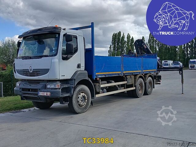 Платформенный трейлер Renault Kerax 380