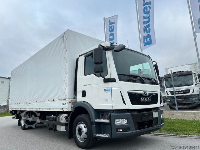 Бортовой грузовик MAN TGM 15.290 /BL/Pritsche 7,25m/LBW/AHK/Nur 26 tkm