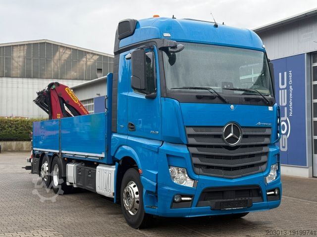Бортовой грузовик MERCEDES-BENZ ACTROS 2545 6x2 Pritsche Kran Palfinger PK20001K