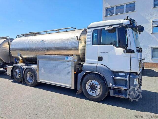 Автоцистерна MAN TGS 26.420 6x2  ATM bei 740.430 km am 30.12.2021
