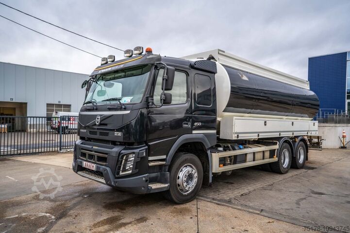 Танкер VOLVO FMX 450 -6x2+MAGYAR 25000L-PELLETS