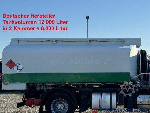 Автоцистерна  Heizöl & Dieseltank 12.000 Ltr. + Schlauchhaspel