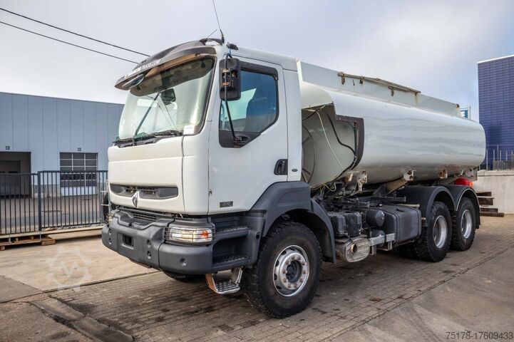 Танкер RENAULT KERAX 370-6X4+16000L/5COMP