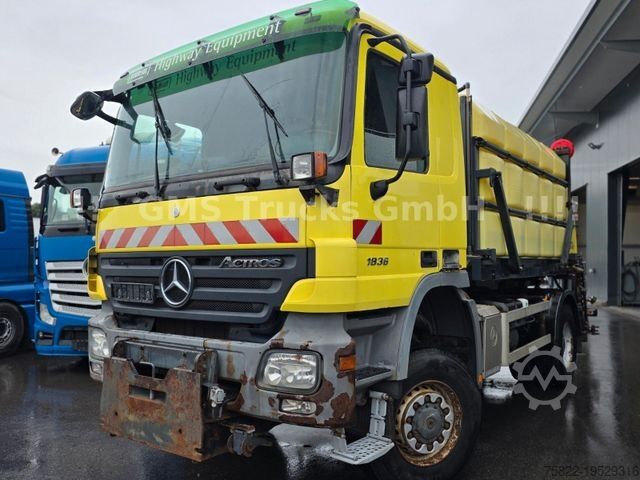 Автоцистерна MERCEDES-BENZ Actros 1836 / 4X4 ALLRAD / 3 Pedal / Water Tank