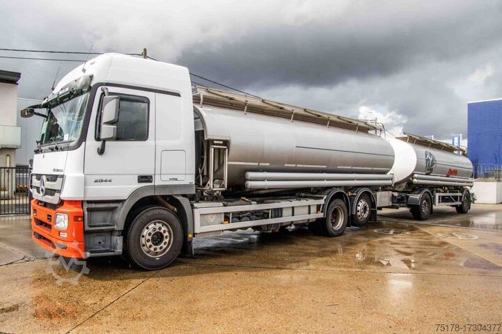 Грузовик-цистерна MERCEDES ACTROS 2544-MP3+MAGYAR INOX18.200L+17.700L/2X6COMP