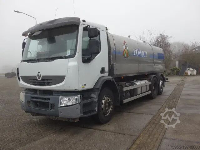 Танкер Renault Premium 370 16000liter steanless steeltank