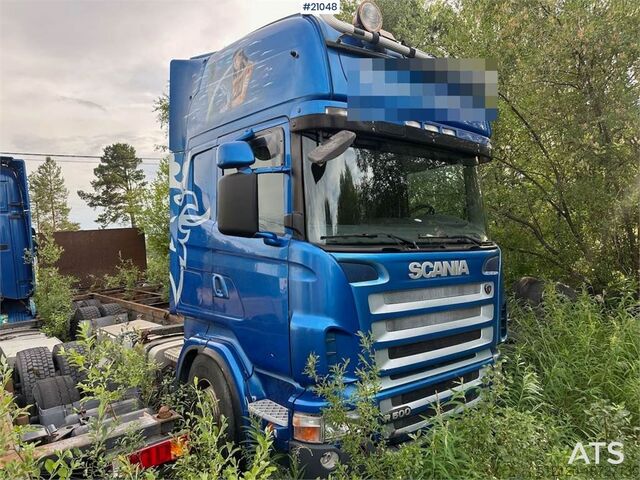 Система BDF Scania R500 container truck w/ lift. ECT.