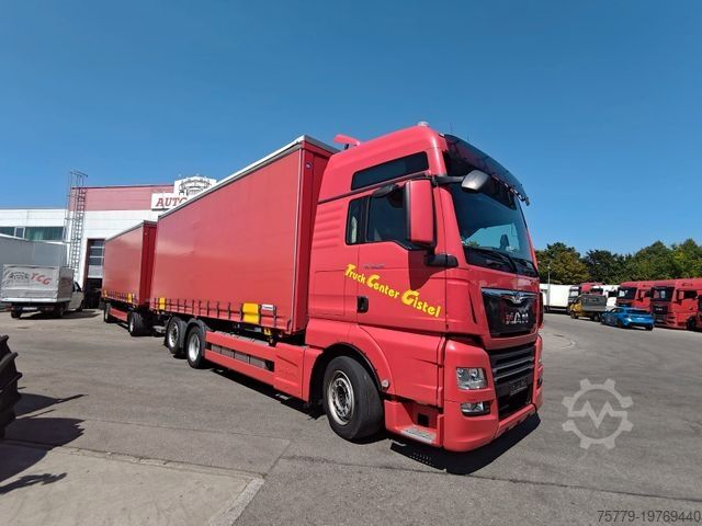 Автомобиль с заменяемым кузовом MAN TGX 26.510 6x2-4 LL*WB*Krone AZ18 + Krone WP7.3