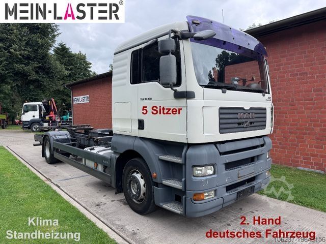 Автомобиль с заменяемым кузовом MAN TGA 18.350 BDF  5 Sitzer Klima 209.380 km