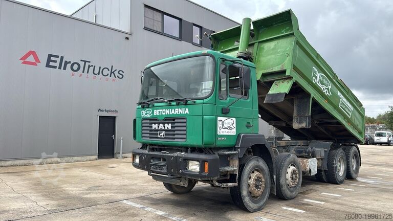 Самосвал MAN 35.343 (LAMES / STEEL SUSP. / 8X4 / GRAND PONT ...