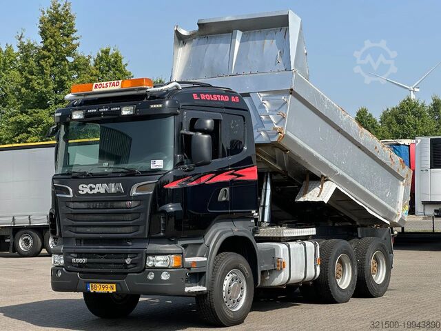 Самосвал Scania R560 V8 6x4 Tipper / Big Axle / Full Steel / Eu...