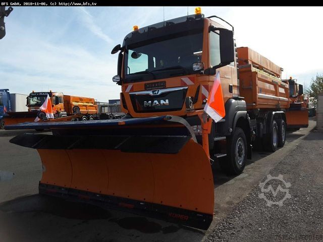 Самосвал MAN TGS 28.500 6x4-4 BL 3-Seiten-Kipper, Bordmatik l