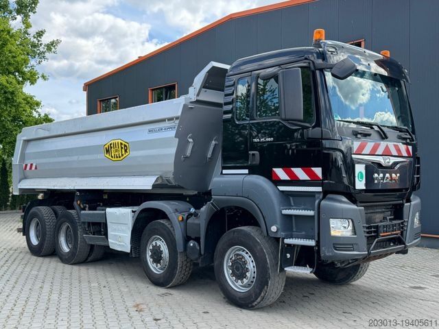 Самосвал MAN TGS 35.460 8x6 BB Muldenkipper Meiller