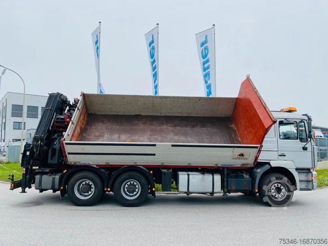 Самосвал MAN 33.464 Kipper 6x4 / Kran Hiab 400 E7/ Funk/Winde