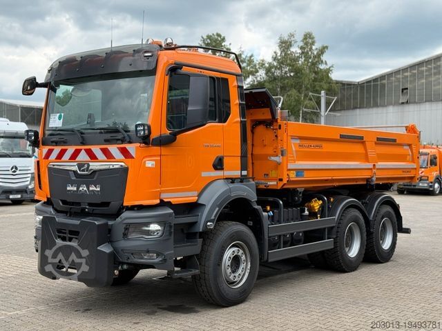 Самосвал MAN TGS 33.440 6x4 Kipper MEILLER Bordmatik Frontpl.