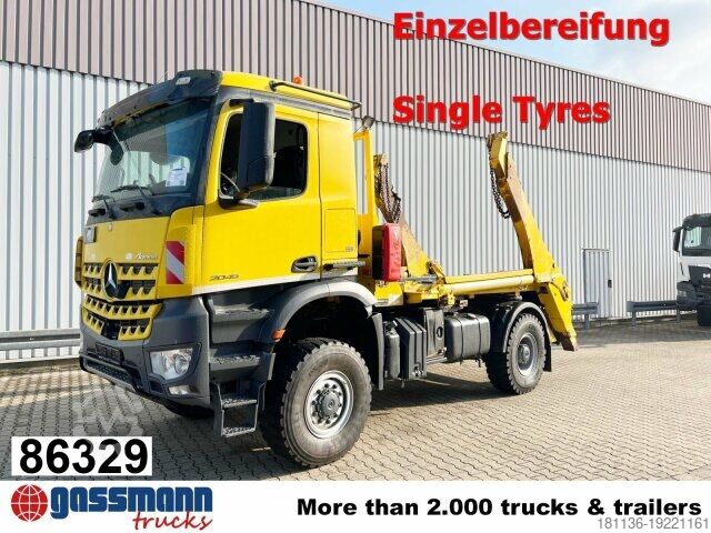 Самосвал Mercedes-Benz Arocs 2045 AK 4x4, GROUNDER, Funk