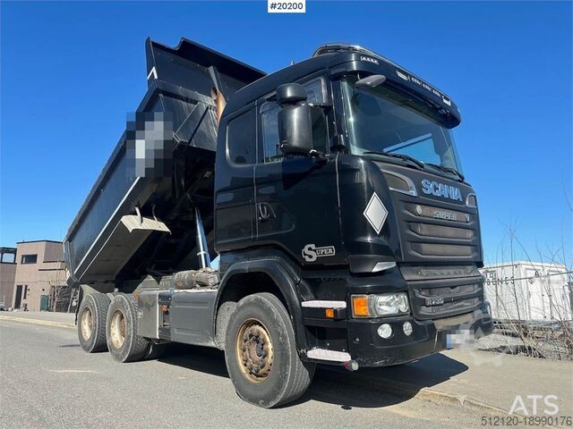 Самосвал Scania R730 6x4 tipper truck. Recently EU approved WATCH